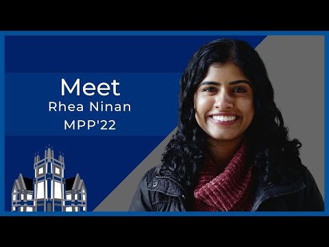 MPP Candidate Profile: Rhea Ninan