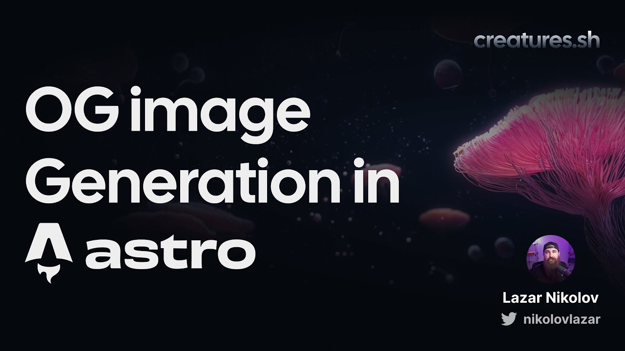 E1: Dynamic OG Image Generation in Astro