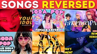 Guess the Kpop Demon Hunters Songs BUT REVERSED | Soda Pop Female Cover, Your Idol Huntrix Guess the Kpop Demon Hunters Songs BUT REVERSED | Soda Pop Female Cover, Your Idol Huntrix