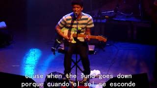 Bruno Mars - Talking To The Moon.sub ingles español en vivo