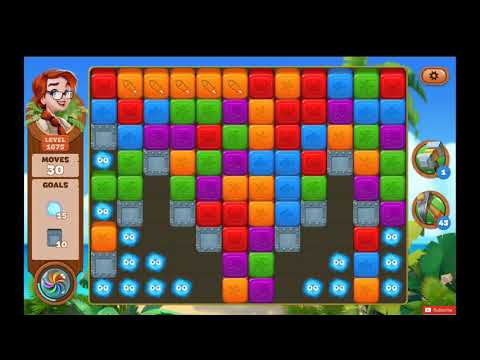 Lost Island Blasd Adventure Level 1675 NO BOOSTERS - A S GAMING ✔