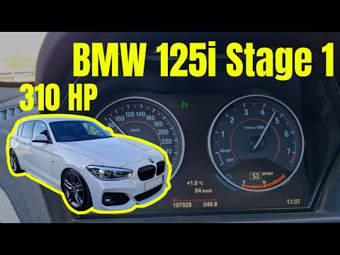 Thumbnail for BMW 125i Stage 1 Acceleration | 310 HP & 470 NM by Performance car, BMW, Car