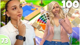 ON MEUBLE LA NOUVELLE MAISON DE MAYA ! *100 baby challenge* EP73 | sims 4