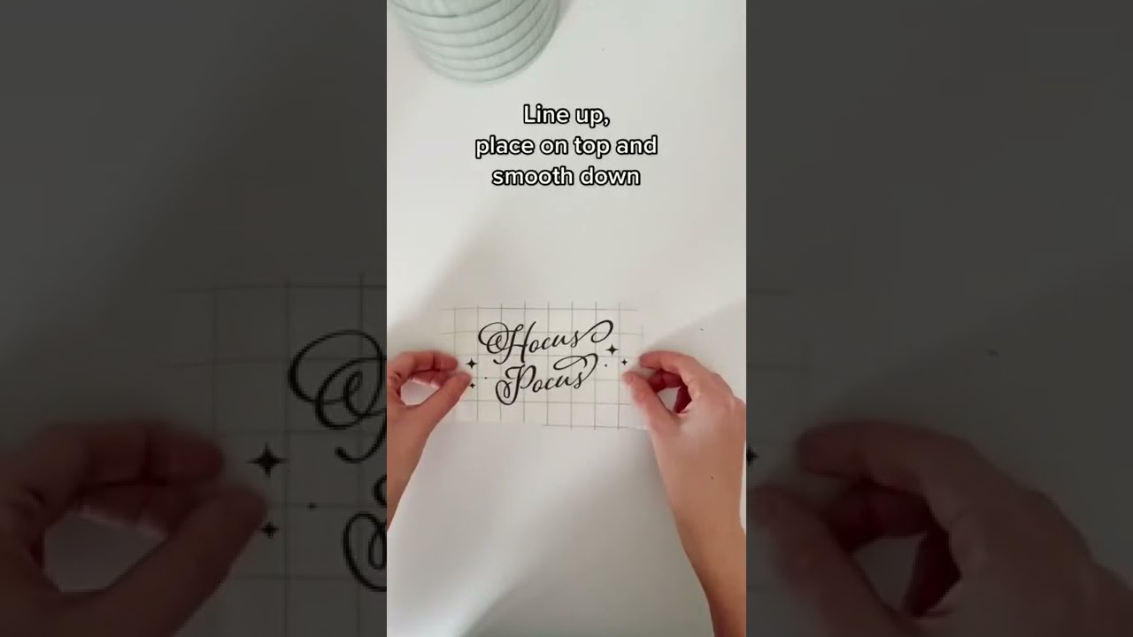 How To Apply Vinyl Decals // Beginner Cricut Tips