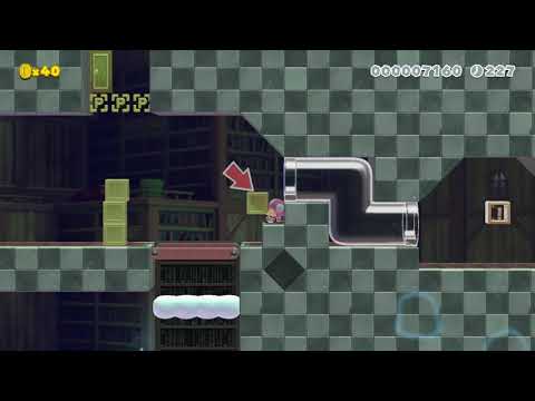 Bowser's Haunted Hideout by Quinn, bro - Super Mario Maker 2 - No Commentary 1cb 022020