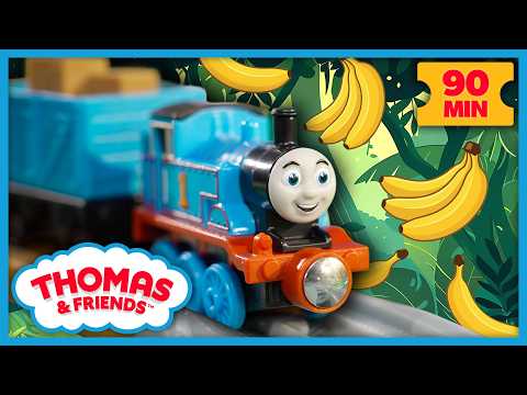 Thomas and the Tricky Banana Delivery! | Thomas & Friends: Watch Out Thomas! | 90+ Minutes! - Kids TV Series, Kingdom Kids Zone - Thomas & Friends
