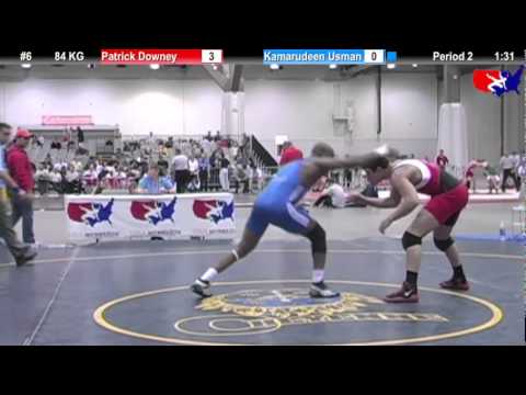 FS Qualifier 84 KG: Patrick Downey vs. Kamarudeen Usman Champ. Round 1
