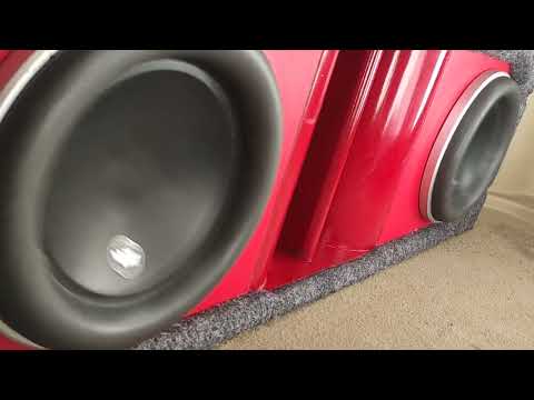 JL Audio HD750/1 and 8w7's box Enclusore Art.