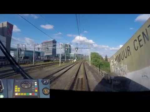 A train driver's view: Amsterdam CS - Rotterdam Alexander, SLT, 25-Jun-2016.