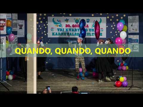 Pagovizija 2019. / Quando, quando, quando( Quando...) - Giovanni Pesimisticho