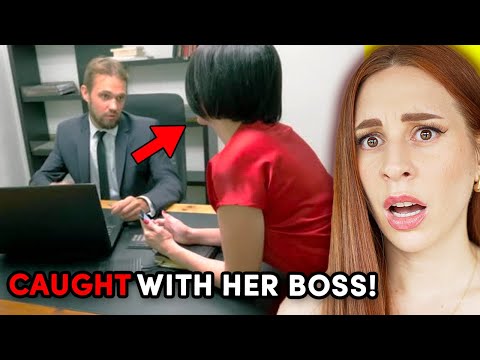 I caught my wife with my BOSS - Charlotte Dobre REACTION