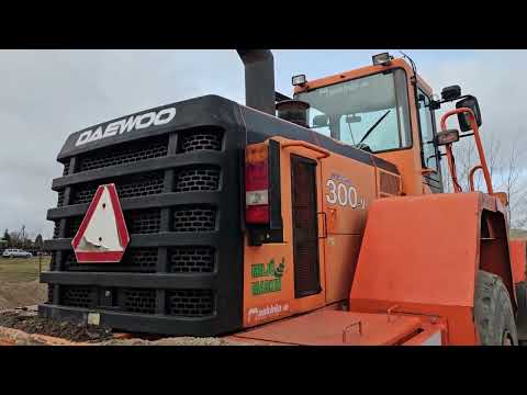 Daewoo Mega 300 V, frontal loader