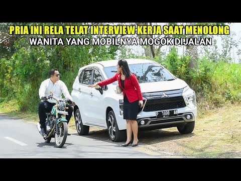 THIS MAN WAS WILLING TO BE LATE FOR AN INTERVIEW TO HELP A WOMAN WHOSE CAR BREAKED DOWN. SEE HER ...