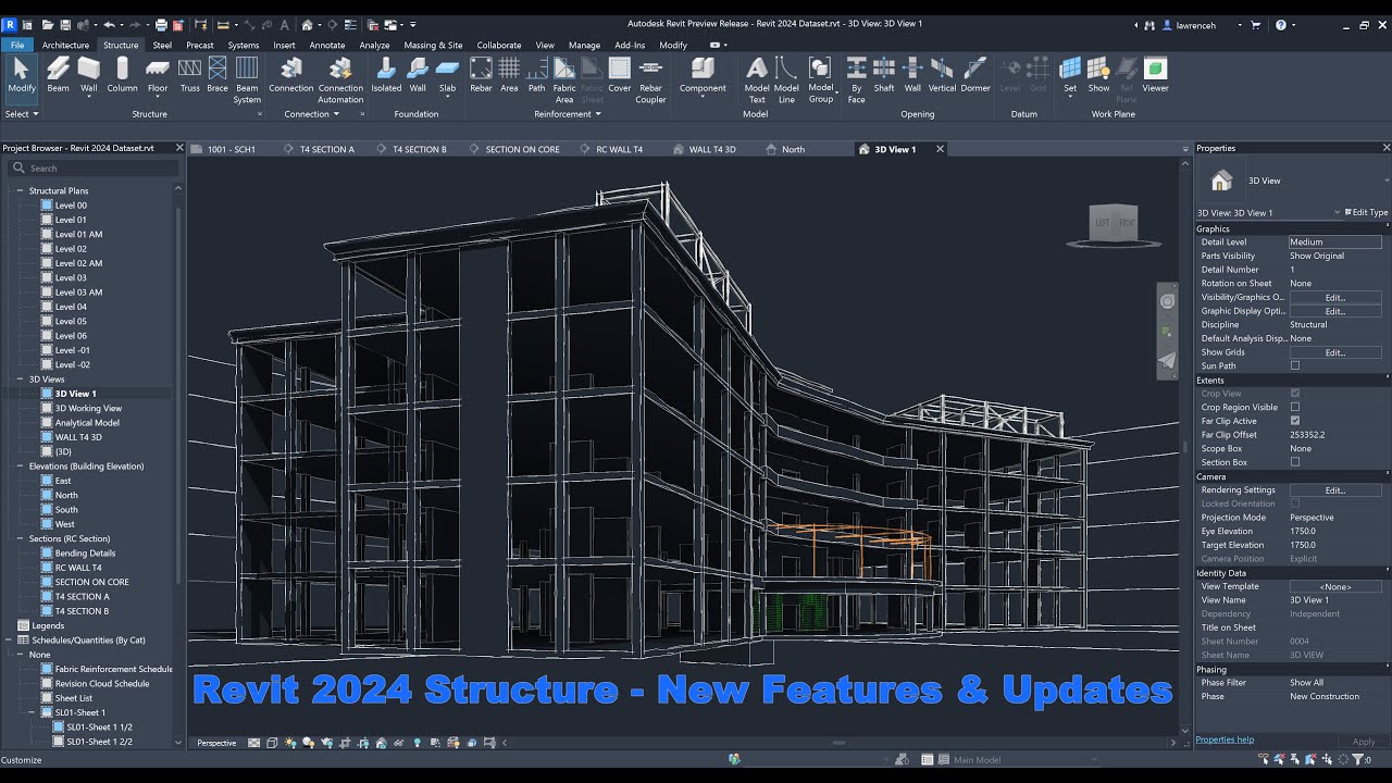 Revit 2024 New Structural Features and Updates