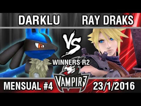 [Vampir3 Mensual #4] Darklu (Lucario) vs Ray Draks (Cloud) SSB4 Winners R2