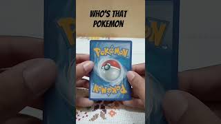 guess the Pokemon
