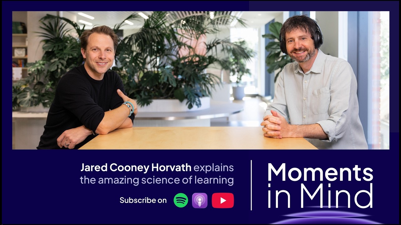 Jared Cooney Horvath explains the amazing science of learning