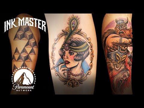 Season 4’s BEST Tattoos  🏆 Part 1 | Ink Master