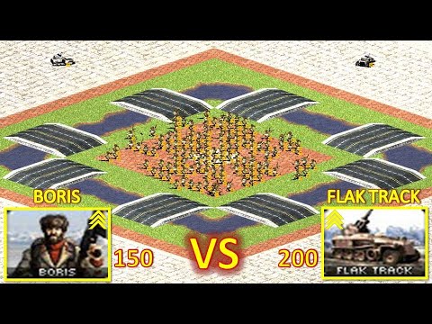 بوريس ضد عربة فلاك - Boris VS Flak Track