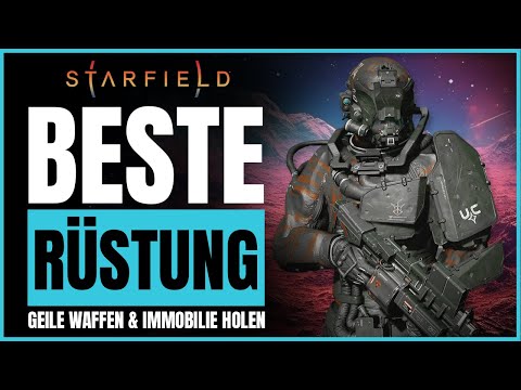STARFIELD 🛡️ Beste Rüstung, Legendäre Waffen & GRATIS Luxus PENTHOUSE bekommen