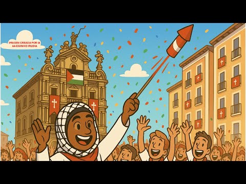 SANFERMINES EN DIRECTO: EL CHUPINAZO