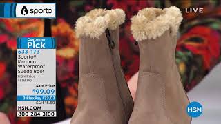 Sporto Karmen Waterproof Suede Boot
