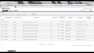 Seller central - View products dashboard- How do I check for 