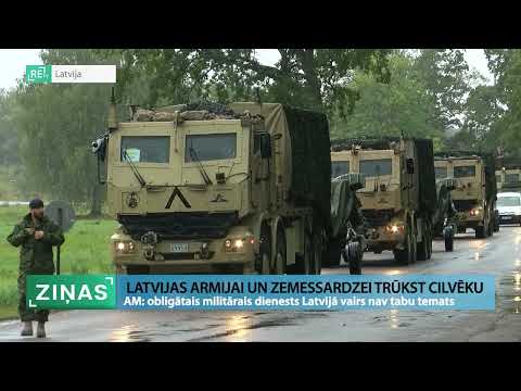 ReTV: Latvijas armijai un Zemessardzei trūkst cilvēku – obligāto dienestu neizslēdz