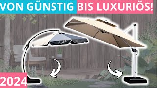 Sonnenschirm Vergleich 2024: Die besten Modelle für Garten und Terrasse!