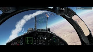 DCS World - F-15C - Aggressors BFM 3 - vs. 2*F-14A (incl. TacView)