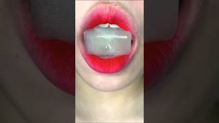 Eating Ice Cubes in 10 Seconds ASMR #Shorts #asmr