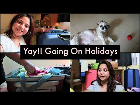Yay!! We Are Going On Holidays Vlog | Holiday With Pet | Essential Things To Carry For Pet