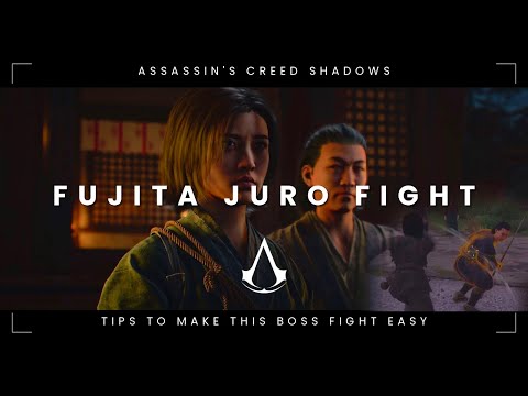 Fujita Juro boss fight tips (Assassin's Creed Shadows)