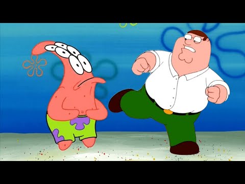 Peter Griffin Beats up Patrick