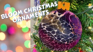How to Make Christmas Ornaments Using the Bloom Technique