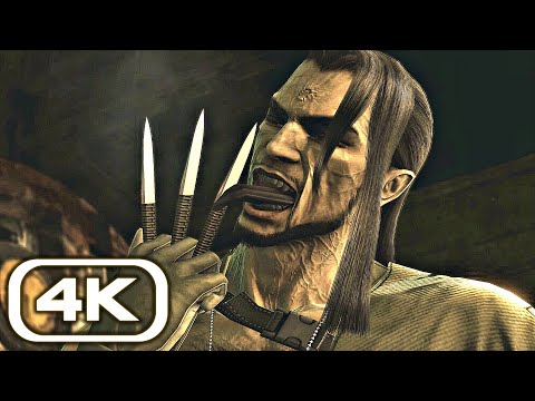 Solid Snake vs. Vamp Boss Fight Scene 4K ULTRA HD (Metal Gear Solid 4)
