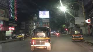 Driving In Pune at Night - Bajirao Road Laxmi Road