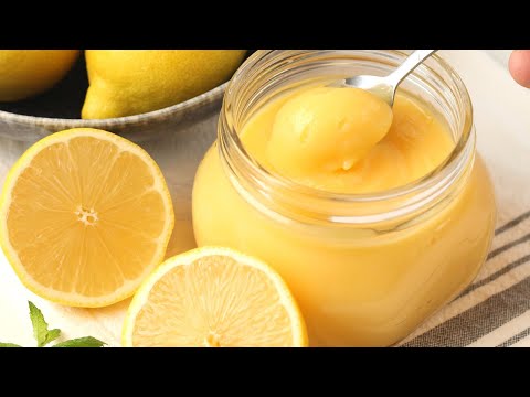 How to make Lemon Curd at Home | 5 ingredient Lemon Curd recipe | Fuzz & Buzz