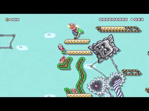 Super Mario Maker - Random Levels - Fantastic Automatic by Hakon - No Commentary 1AB
