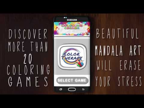 Color Art Therapy for Adults Video