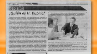 preview picture of video 'H. DUBRIC: DIARIO MEDANO. PUNTO FIJO'