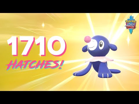MY LONGEST MASUDA METHOD HUNT YET! Shiny Popplio in 1710 Hatches! | Pokemon Sword and Shield