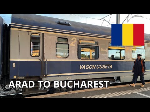 Traveling Romania's CFR train: Arad to Bucharest overnight journey