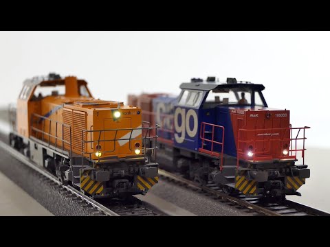 Unboxing ESU H0 Diesel Locomotive Vossloh G 1000 BB - Northrail & SBB Cargo - Model Railroad Review