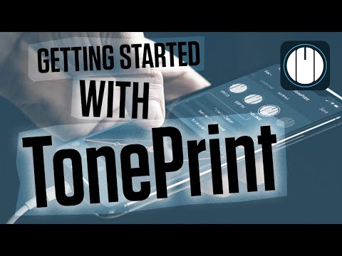 Getting started with TonePrint editing