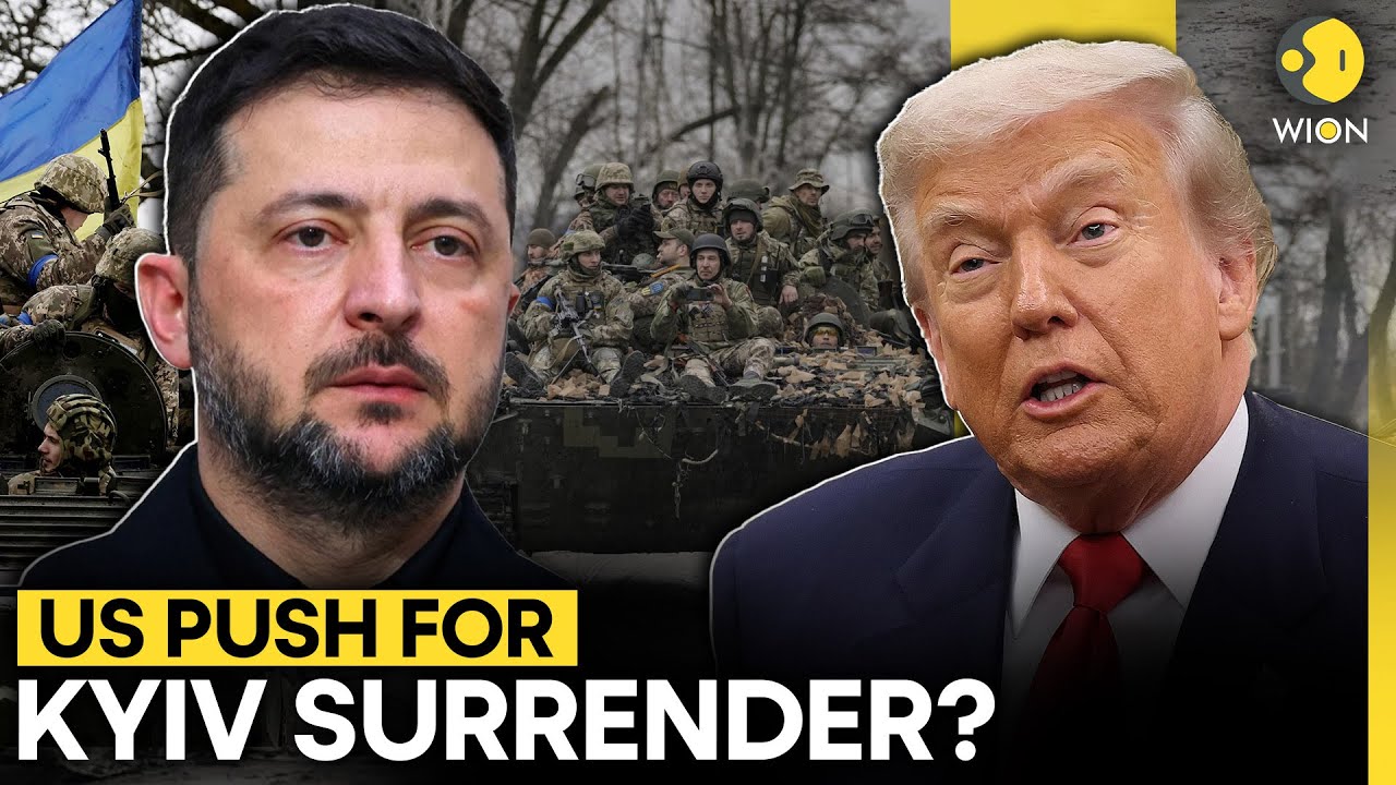 US Peace Plan LIVE: Is Washington Pushing Ukraine to SURRENDER Land & Cut Army? | Russia Ukraine War