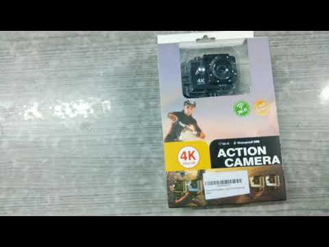 Captcha WiFi 4k Action Camera Review Part 1: Unboxing