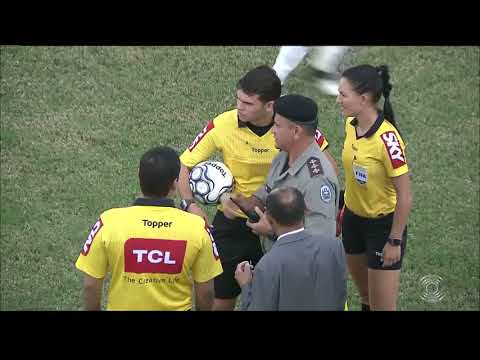 GE -  Torcedores ficam feridos por bombas jogadas nas arquibancadas do PV