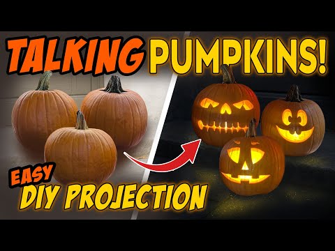 DIY Talking Pumpkins – Halloween Projection Made Easy