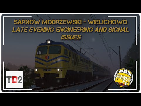 LATE EVENING ENGINEERING AND SIGNAL ISSUES | M62 | TRAIN DRIVER 2